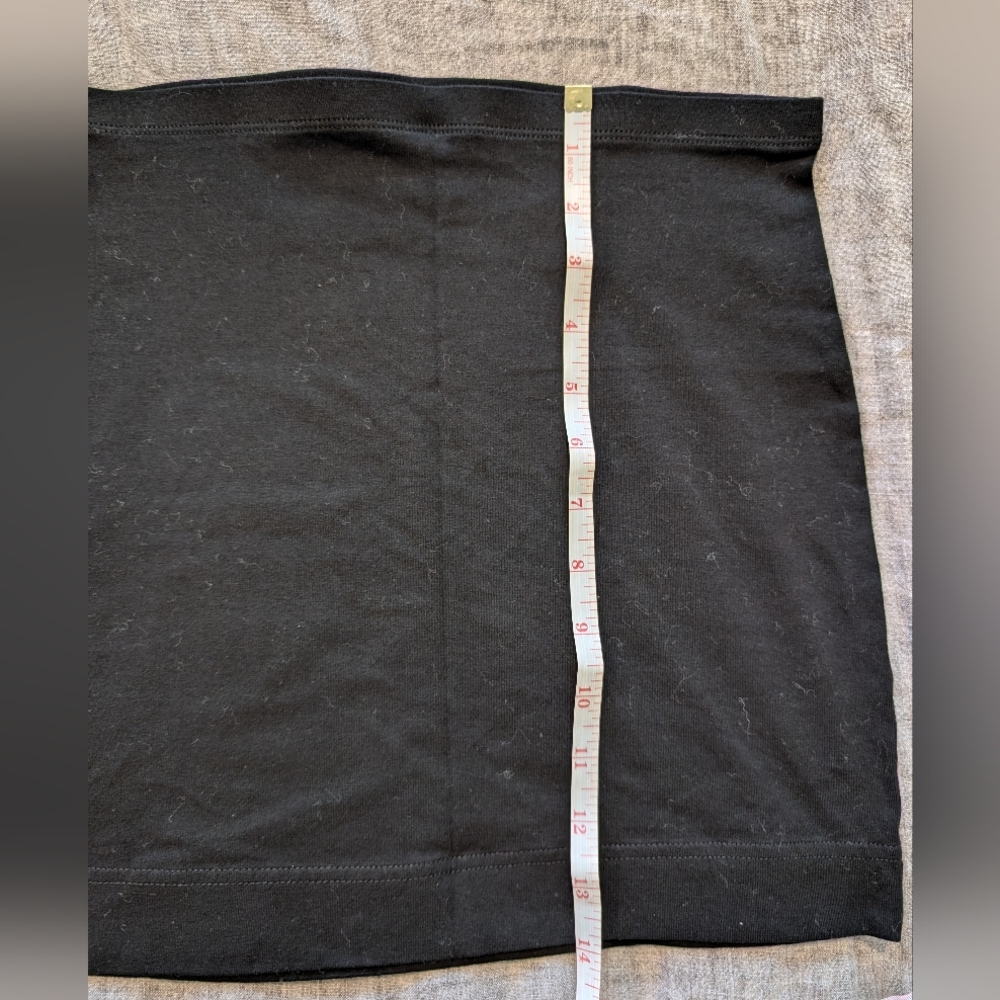 H&M Body Con Mini Tube Skirt Black Size XS - Picture 4 of 4